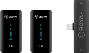 Bezprzewodowy zestaw audio Boya BY-XM6-S4 - 2.4GHz 