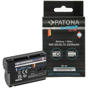 PATONA akumulator Platinum Nikon EN-EL15 z USB-C