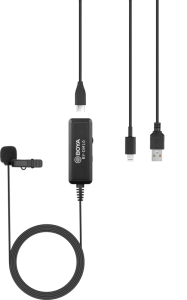 Mikrofon krawatowy Boya BY-DM10 / Lavalier Microphone / for iOS and USB devices