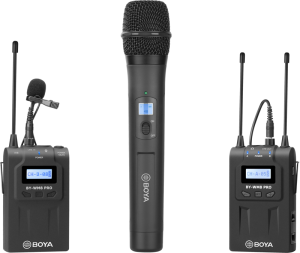 Bezprzewodowy system mikrofonów doręcznych Boya BY-WM8 PRO-K4 UHF