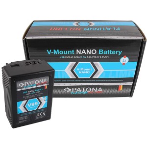 PATONA akumulator Platinum NANO V-Mount V95 RED ARRI 95W