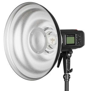 Quadralite Wave Beauty Dish srebrny 70