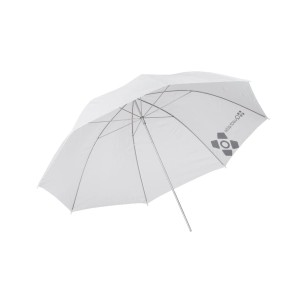 Quadralite parasolka biała transparentna 120cm