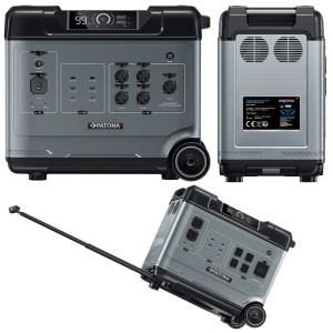 PATONA Platinum Przenośna stacja zasilania 5000 / 5120Wh PD100W USB-C USB-A QC AC DC / LiFePO4