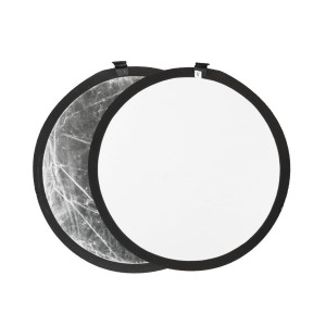 Quadralite Blenda srebrno-biała 110 cm GATUNEK II