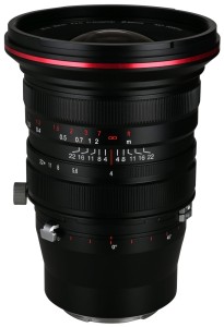 Obiektyw Venus Optics Laowa 20 mm f/4,0 Zero-D Shift do Sony E