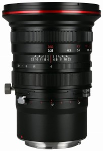 Obiektyw Venus Optics Laowa 20 mm f/4,0 Zero-D Shift do Fujifilm GFX