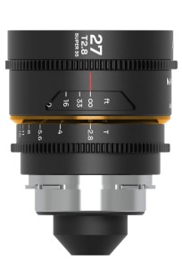 Obiektyw Venus Optics Laowa Nanomorph 27 mm T2,8 1,5X S35 Amber do Arri PL/Canon EF