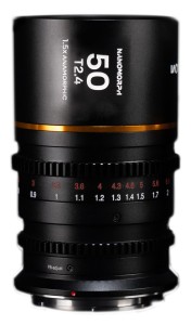 Obiektyw Venus Optics Laowa Nanomorph 50 mm T2,4 1,5X S35 Amber do Sony E