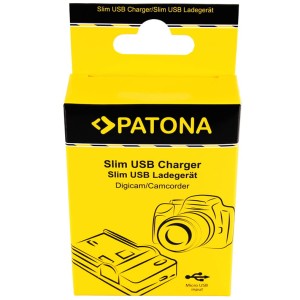 PATONA ładowarka Slim Micro-USB do Sony NP-BX1
