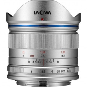 Obiektyw Venus Optics Laowa C-Dreamer Standard 7,5 mm f/2,0 do Micro 4/3 - srebrny