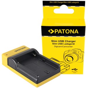 PATONA ładowarka Slim Micro-USB do Sony NP-FM50