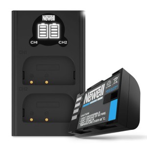 Zestaw ładowarka dwukanałowa Newell DL-USB-C i akumulator LP-E6N do Canon