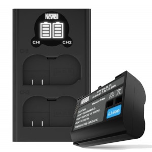 Zestaw ładowarka dwukanałowa Newell DL-USB-C i akumulator EN-EL15 do Nikon
