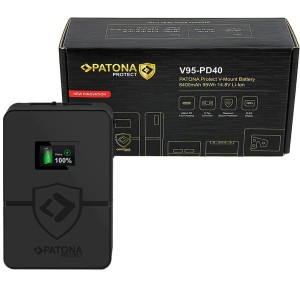 PATONA akumulator Protect V-Mount V95-PD40 BP-95W 95Wh USB-C OLED