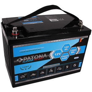PATONA Platinum akumulator LiFePO4 12V 100Ah 1200Wh 100.000mAh