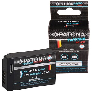 Akumulator PATONA PLATINUM LP-E17 z USB-C