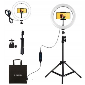 Lampa PATONA Premium Vlogger Premium Kit LED 10"