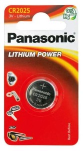 PANASONIC BATERIA LITOWA CR2025 - 1szt blister