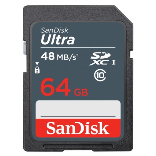 KARTA SANDISK ULTRA SDXC 64GB 48MB/s UHS-I Class 10