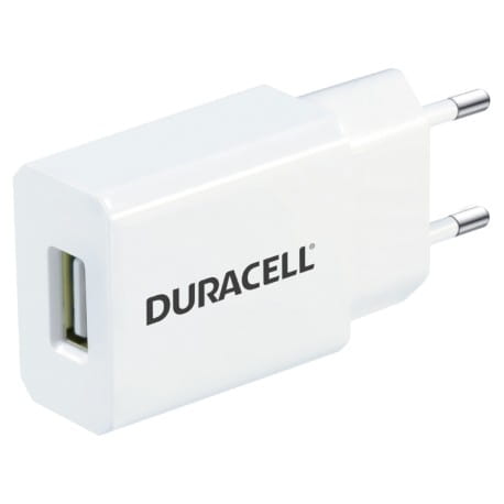 Duracell ładowarka sieciowa 5V 1.0A biały