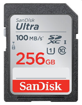 KARTA SANDISK ULTRA SDXC 256GB 100MB/s