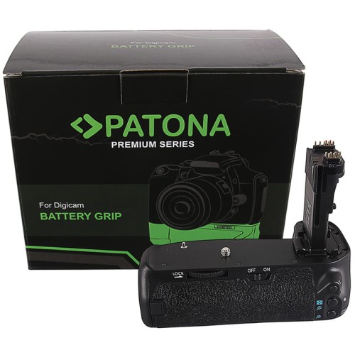 PATONA Premium Grip BG-E14H do Canon EOS 70D 80D 90D z pilotem