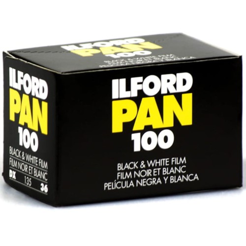 Film czarno – biały Ilford Pan 100 / 36 (135)
