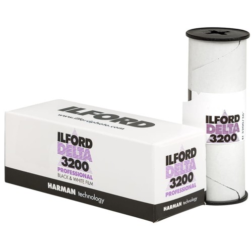 Film czarno – biały Ilford Delta 3200 (120)