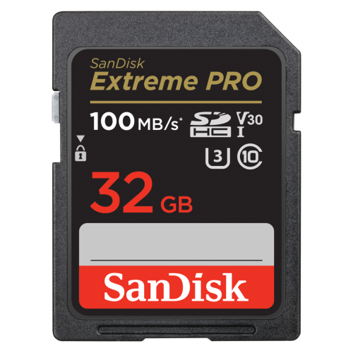 KARTA SANDISK EXTREME PRO SDHC 32GB 100/90 MB/s C10 V30 UHS-I U3