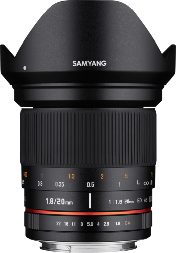 Obiektyw Samyang 20mm f/1.8 ED AS UMC Sony E