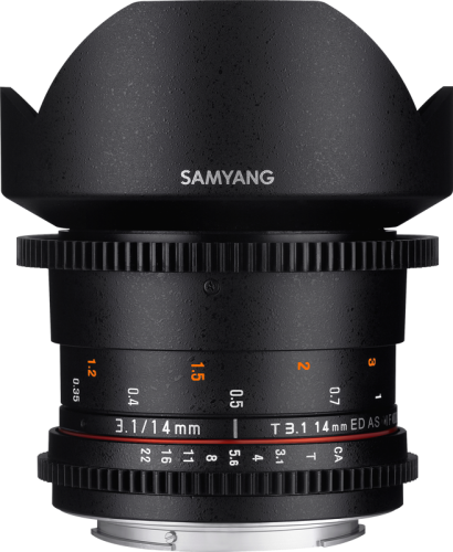Obiektyw Samyang 14mm T3.1 VDSLR ED AS IF UMC II Sony E