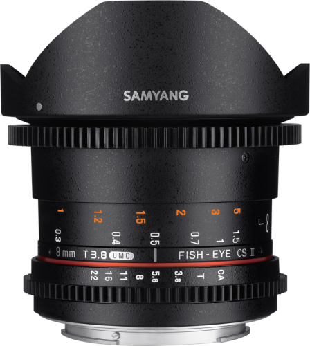 Obiektyw Samyang 8mm T3.8 VDSLR UMC Fish-Eye CS II Fuji X