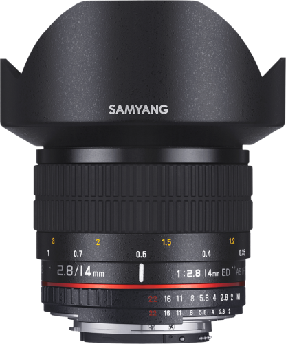 Obiektyw Samyang 14mm f/2.8 ED AS IF UMC Canon AE