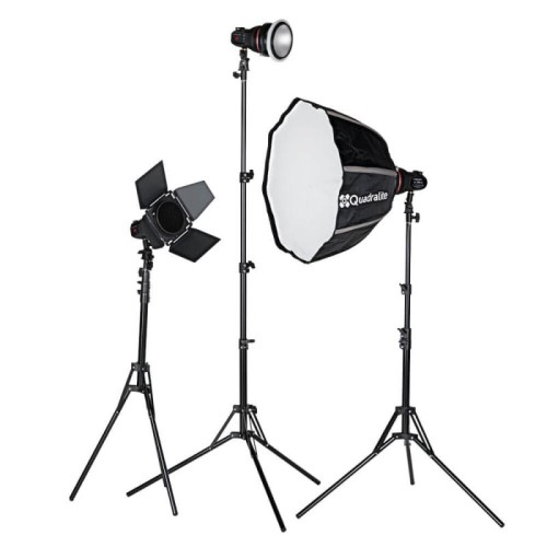 Quadralite SVL-400 lampa LED zestaw 3 lamp