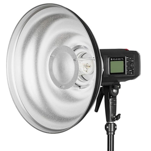 Quadralite Wave Beauty Dish srebrny 70