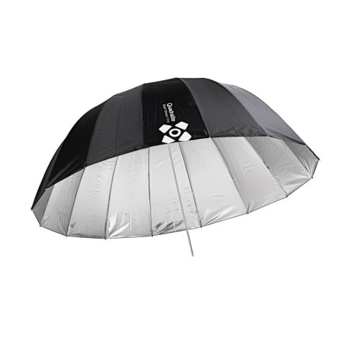 Quadralite Deep Space 105 srebrny parasol paraboliczny