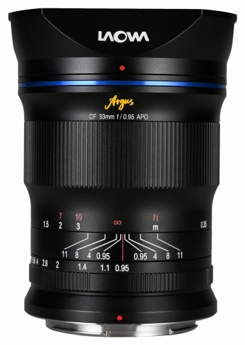 Venus Optics Argus 33 mm f/0,95 APO CF