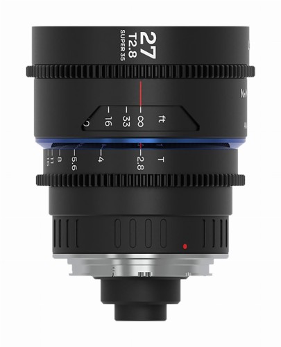 Obiektyw Venus Optics Laowa Nanomorph 27 mm T2,8 1,5X S35 Blue do Arri PL / Canon EF