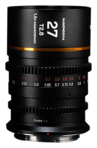 Venus Optics Laowa Nanomorph 27 mm T2,8 1,5X S35 Amber