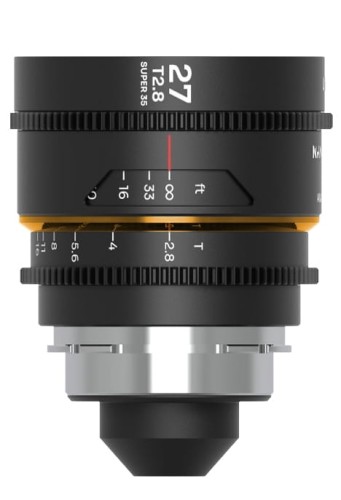 Obiektyw Venus Optics Laowa Nanomorph 27 mm T2,8 1,5X S35 Amber do Arri PL/Canon EF