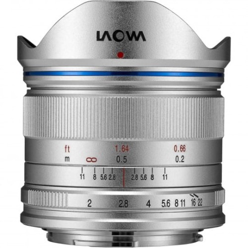 Obiektyw Venus Optics Laowa C-Dreamer Standard 7,5 mm f/2,0 do Micro 4/3 - srebrny