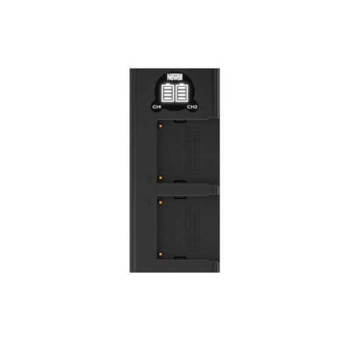 Ładowarka dwukanałowa Newell DL-USB-C do akumulatorów NP-F550/770/970 do Sony