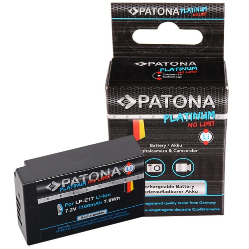 Akumulator PATONA PLATINUM LP-E17
