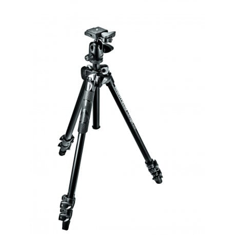 ZESTAW STATYW MANFROTTO 290 LIGHT Z GŁOWICĄ KULOWĄ 494