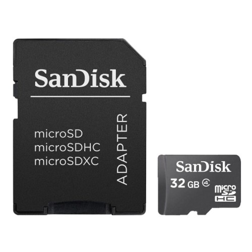 SANDISK microSD 32 GB Z ADAPTEREM
