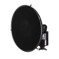 Quadralite Reporter beauty dish