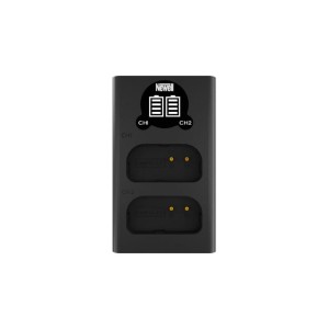 Ładowarka dwukanałowa Newell DL-USB-C do akumulatorów DMW-BLJ31 do Panasonic
