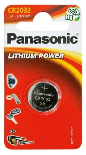 PANASONIC BATERIA LITOWA CR2032 - 1szt blister